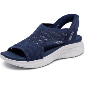 Skechers womens Ultra Flex 3.0 – Sun Warmth Hands Free Slip-ins(Navy)