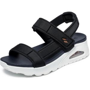 Skechers womens Uno – Summer Stand2(Black)