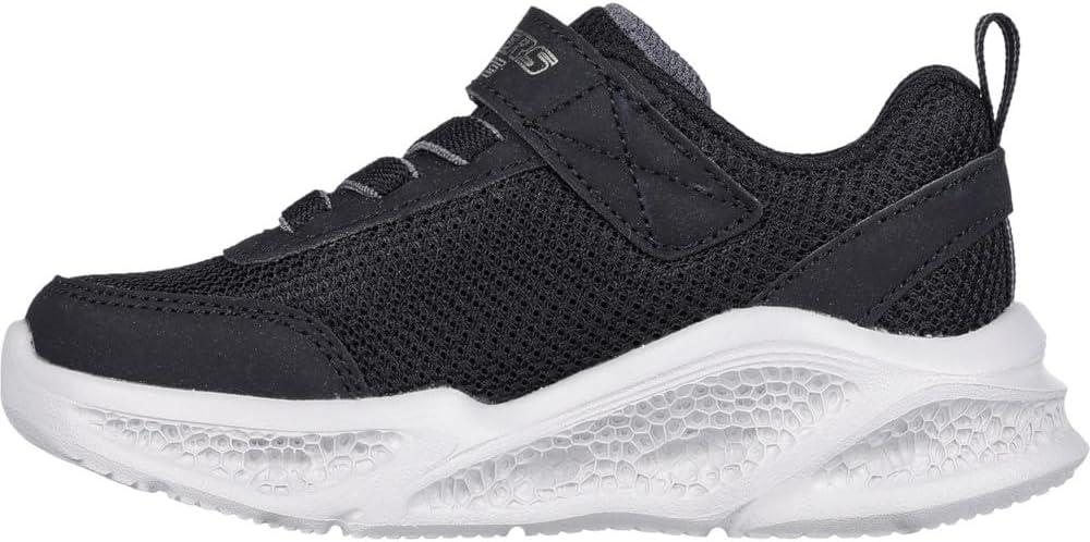 imageSKECHERS Boys MeteorLightskrendoBlackGrey