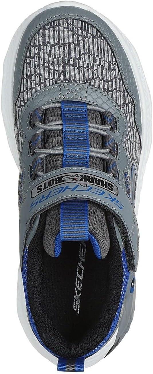 imageSKECHERS Boys MeteorLightskrendoCharcoalBlue