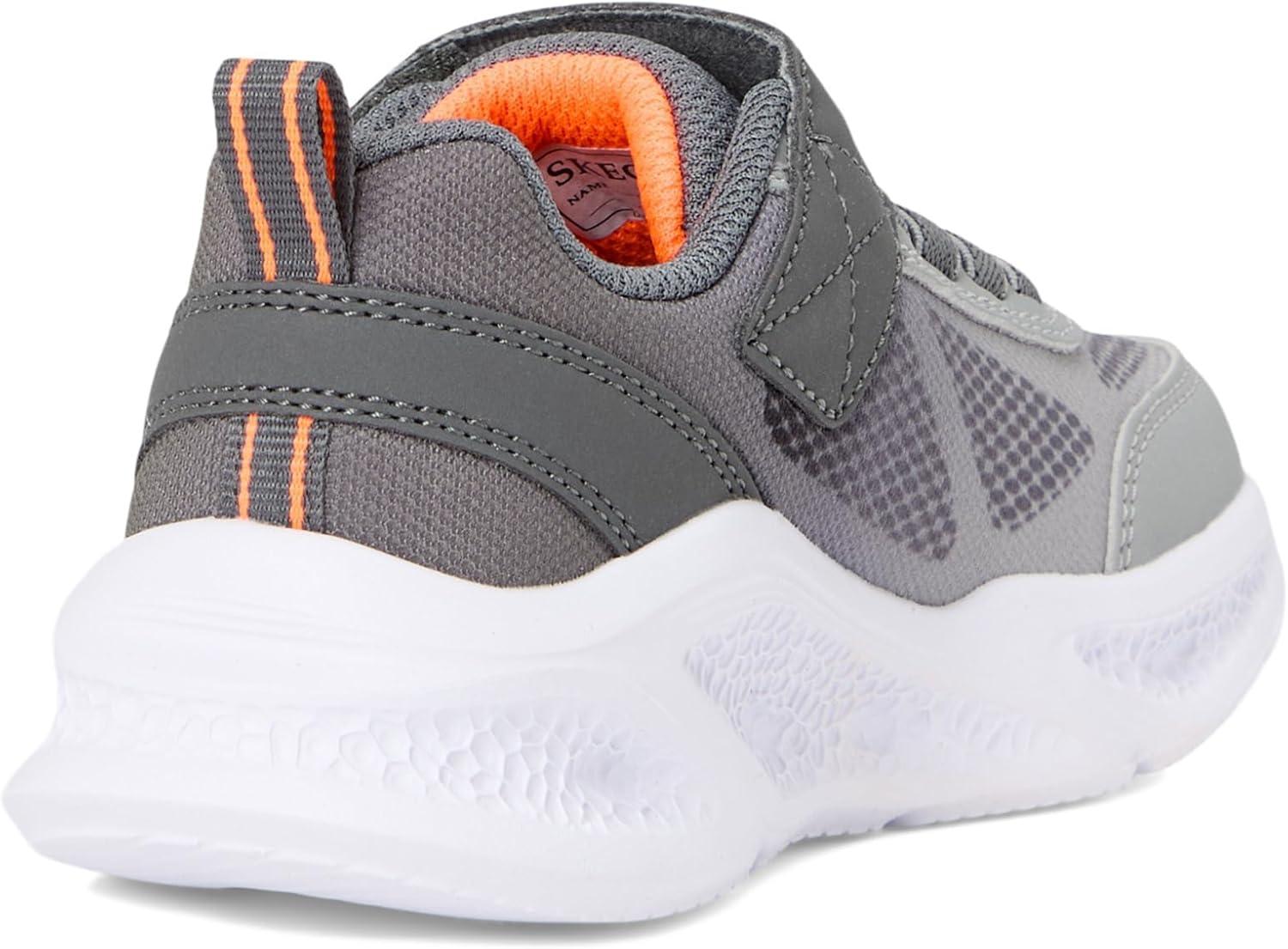 imageSKECHERS Boys MeteorLightskrendoCharcoalGrey