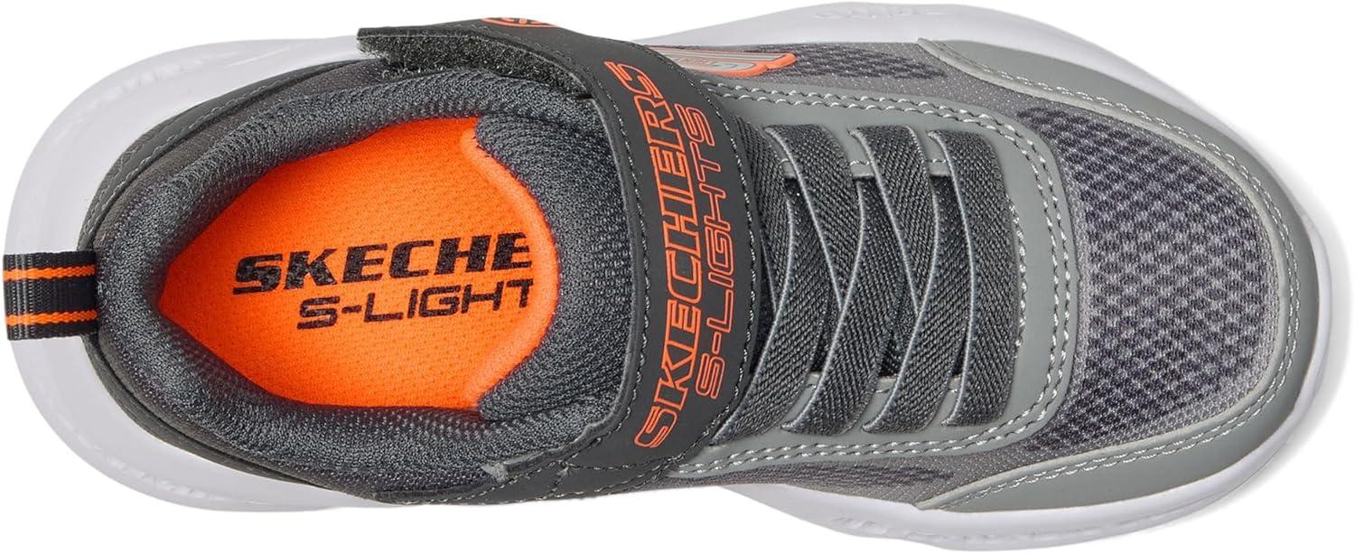 imageSKECHERS Boys MeteorLightskrendoCharcoalGrey