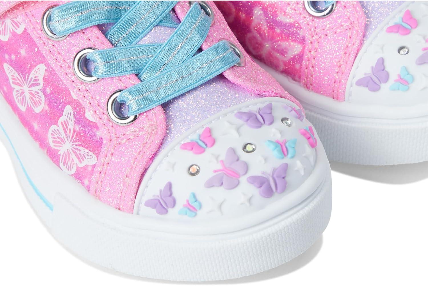 imageSKECHERS Girls Twinkle SparksOmbre FlutterHot PinkMulti