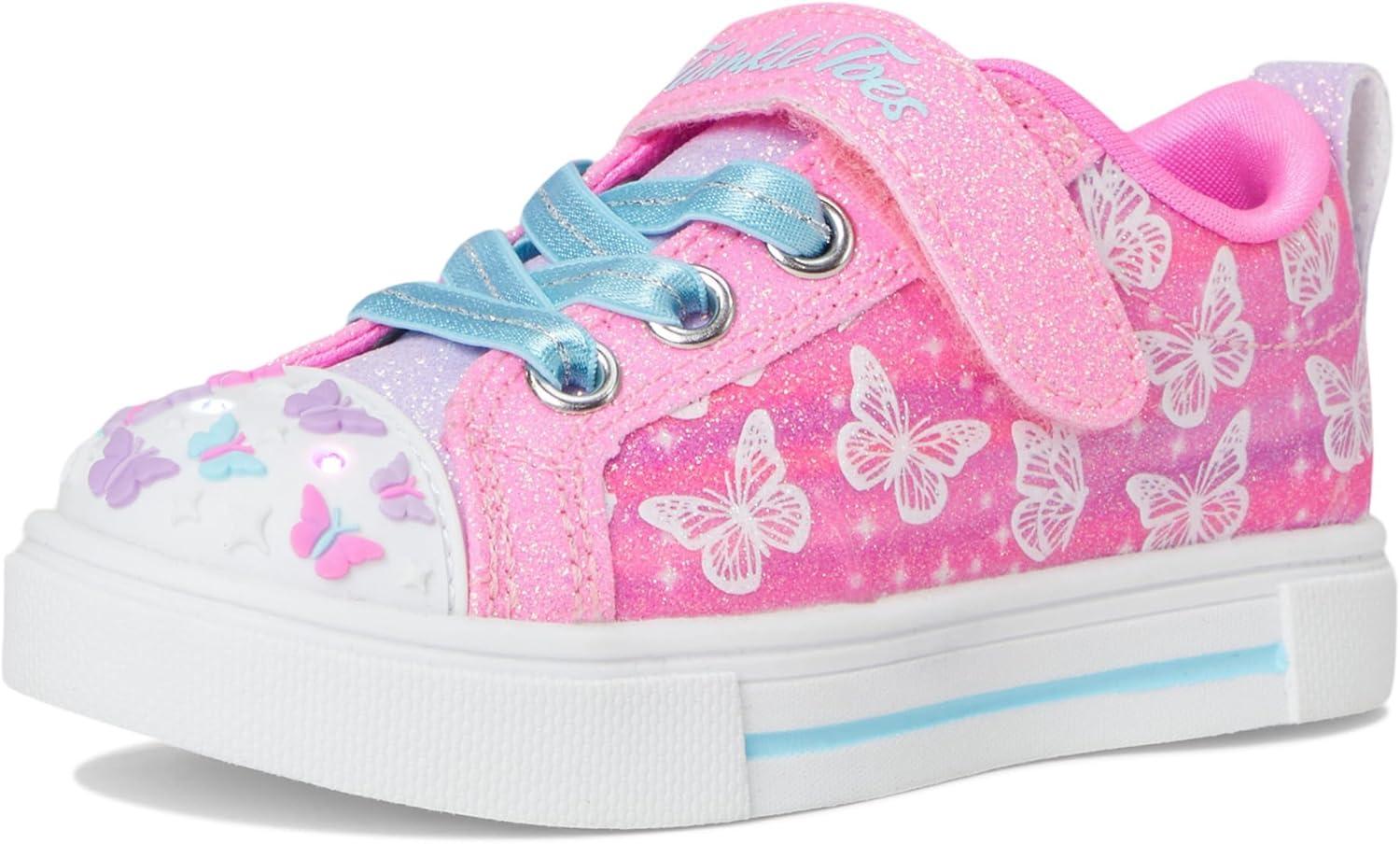 imageSKECHERS Girls Twinkle SparksOmbre FlutterHot PinkMulti