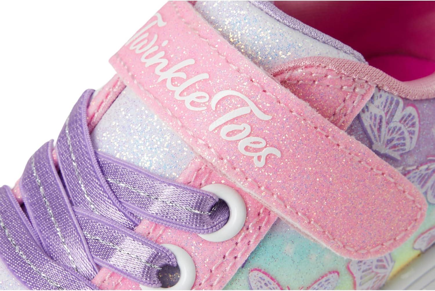 imageSKECHERS Girls Twinkle SparksOmbre FlutterLink PinkMulti