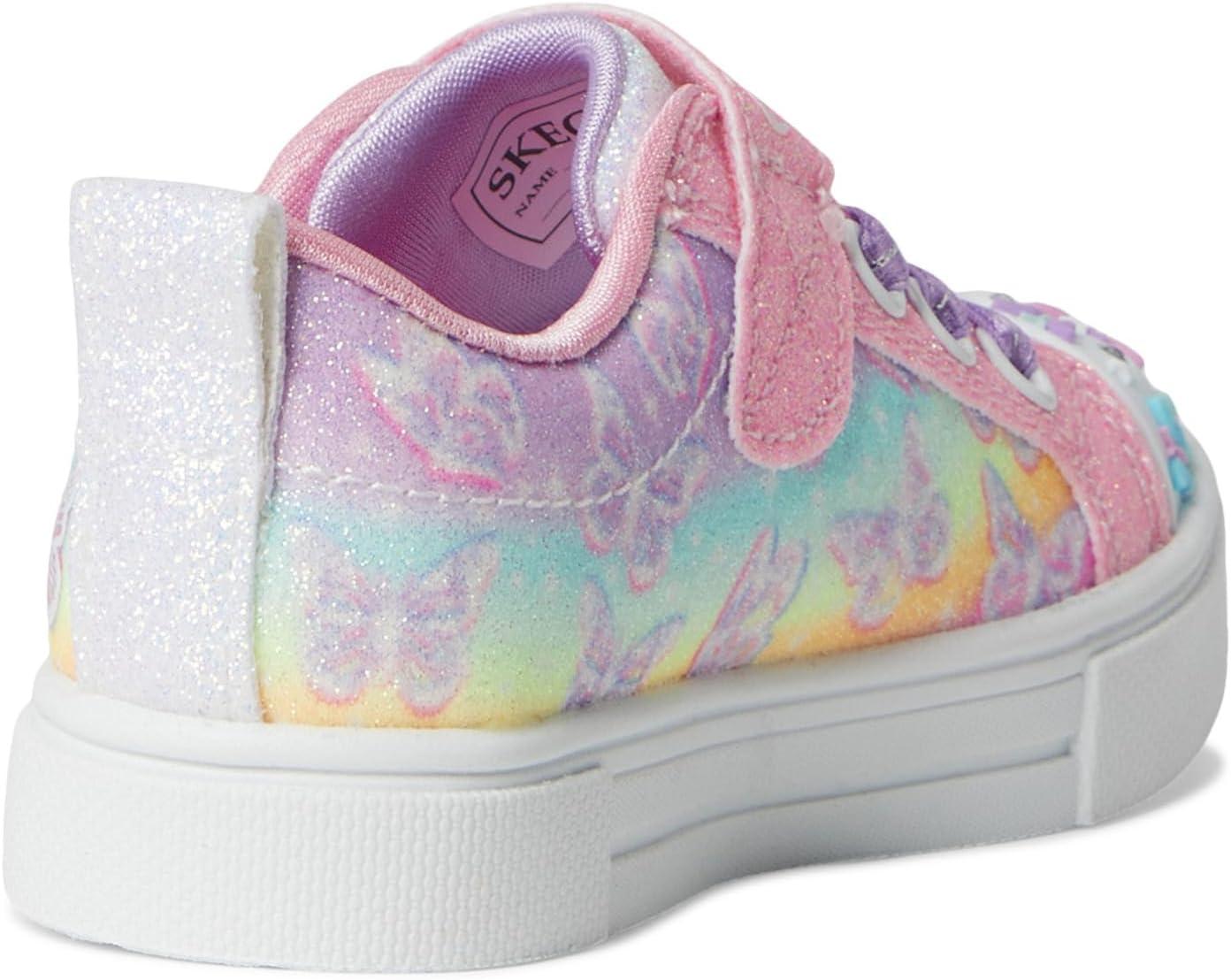 imageSKECHERS Girls Twinkle SparksOmbre FlutterLink PinkMulti