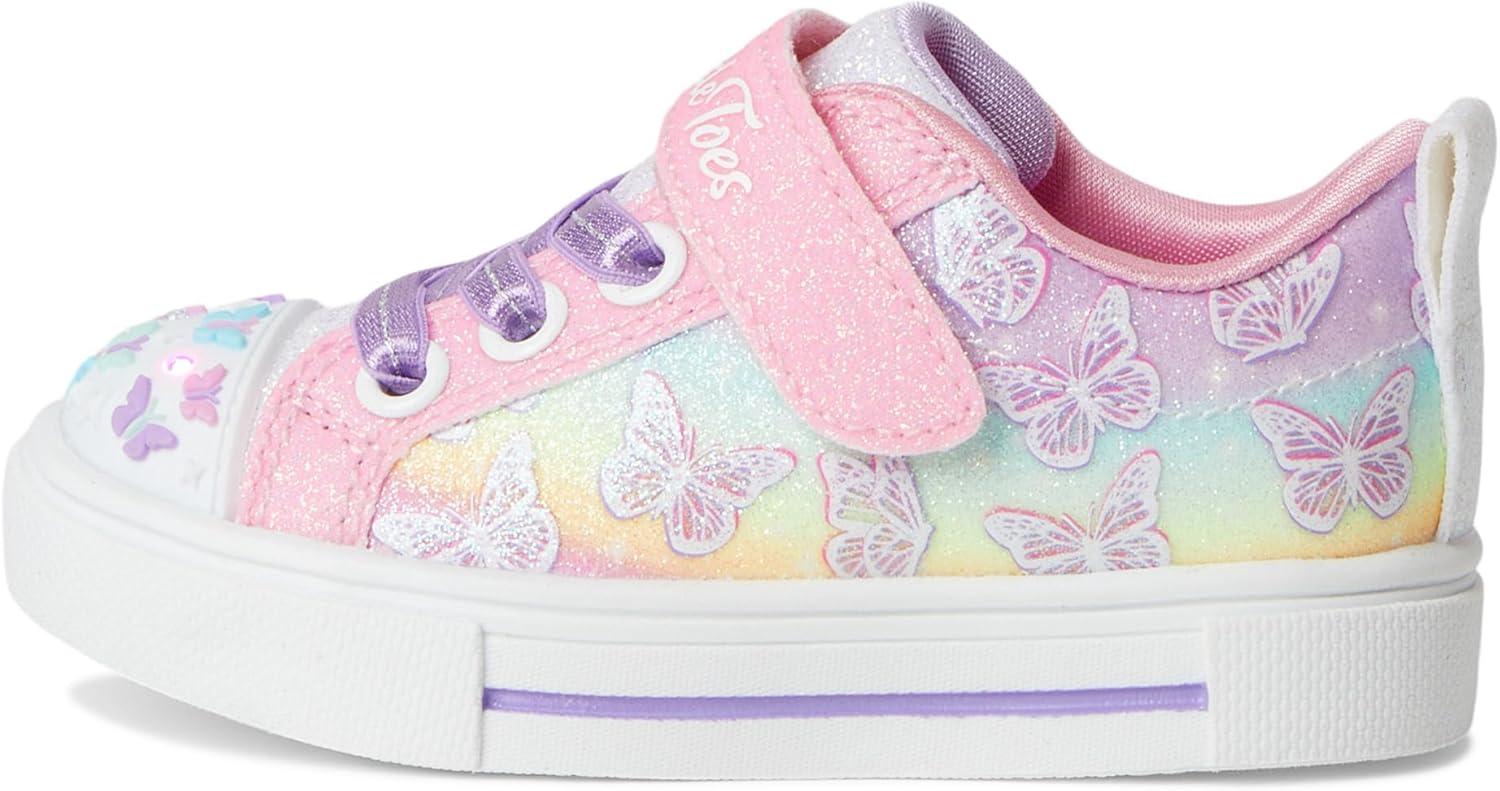 imageSKECHERS Girls Twinkle SparksOmbre FlutterLink PinkMulti