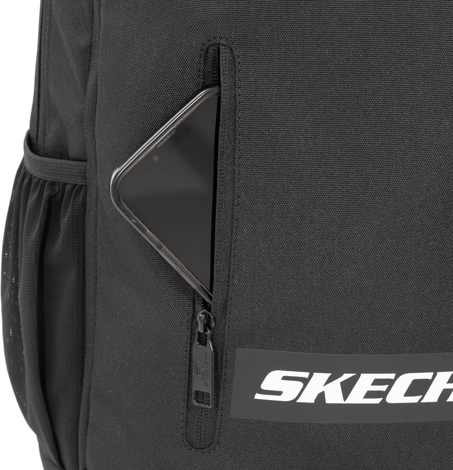 imageSkechers 365 Athletic Travel Backpack for Women ampamp Men College Backpack Multipurpose Back Pack Black ampamp WhiteBlack White