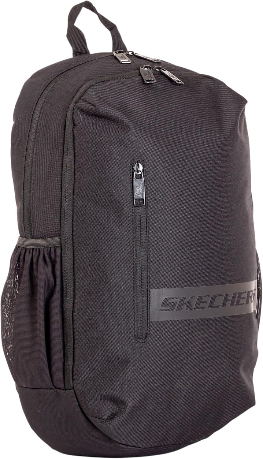 imageSkechers 365 Athletic Travel Backpack for Women ampamp Men College Backpack Multipurpose Back Pack Black ampamp WhiteBlack