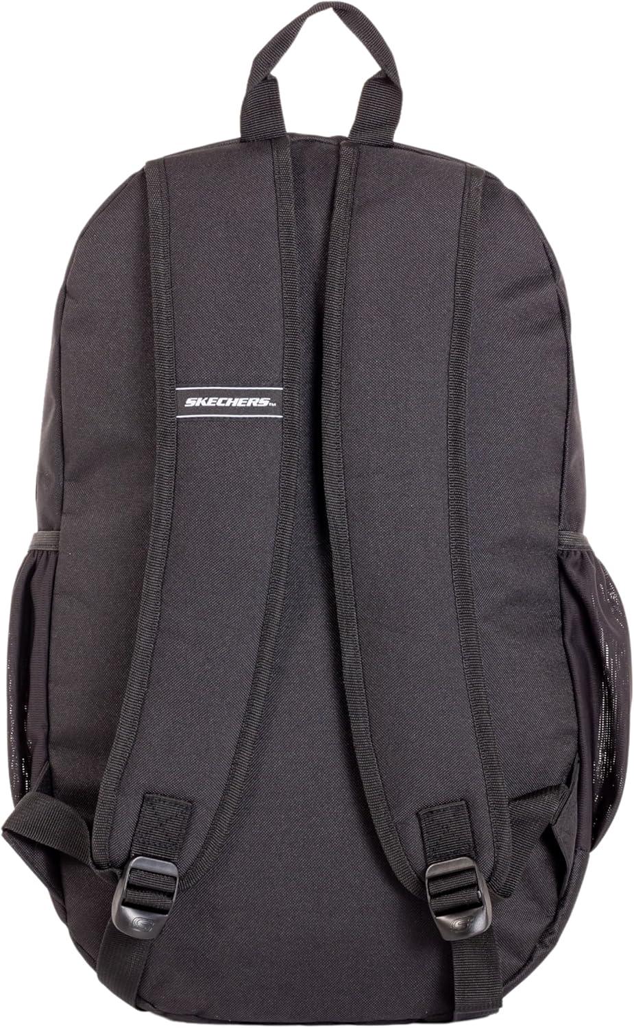 imageSkechers 365 Athletic Travel Backpack for Women ampamp Men College Backpack Multipurpose Back Pack Black ampamp WhiteBlack