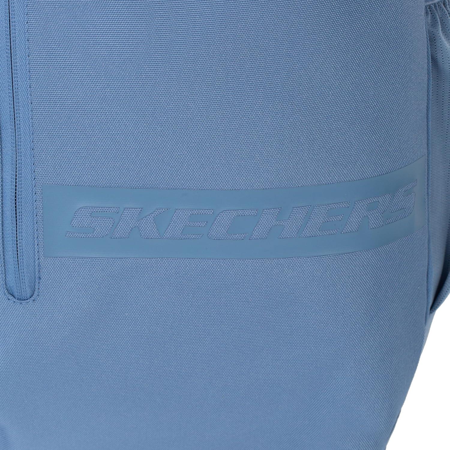 imageSkechers 365 Athletic Travel Backpack for Women ampamp Men College Backpack Multipurpose Back Pack Black ampamp WhiteCoronet Blue