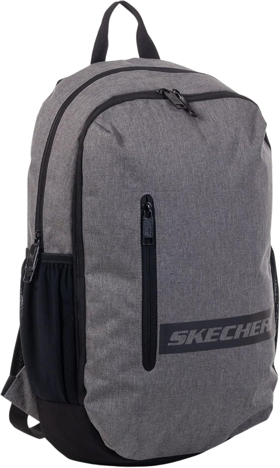 imageSkechers 365 Athletic Travel Backpack for Women ampamp Men College Backpack Multipurpose Back Pack Black ampamp WhiteGrey