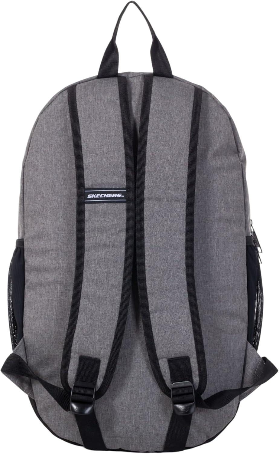 imageSkechers 365 Athletic Travel Backpack for Women ampamp Men College Backpack Multipurpose Back Pack Black ampamp WhiteGrey