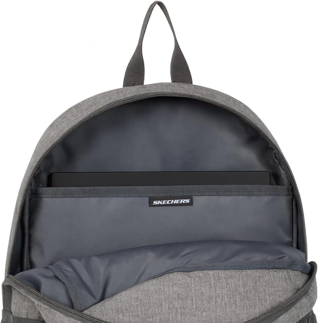 imageSkechers 365 Athletic Travel Backpack for Women ampamp Men College Backpack Multipurpose Back Pack Black ampamp WhiteGrey