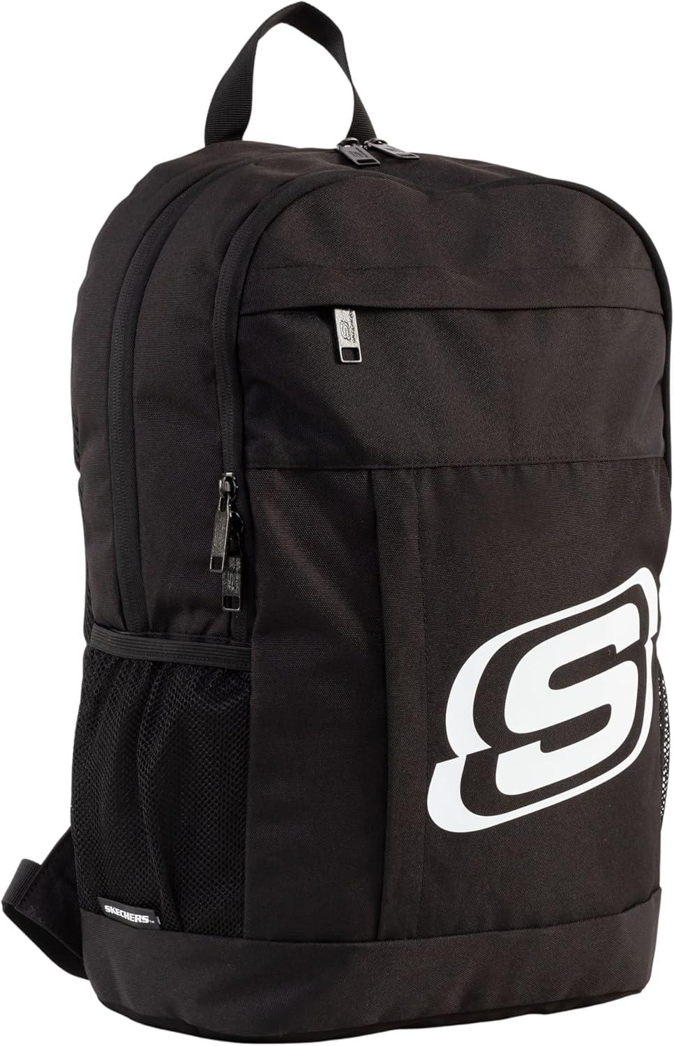 imageSkechers 365 Central Travel Backpack for Women ampamp Men College Backpack Laptop Bag Multipurpose Back Pack ampamp Book Bag GreyBlack White