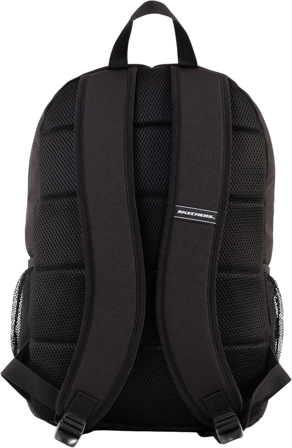 imageSkechers 365 Central Travel Backpack for Women ampamp Men College Backpack Laptop Bag Multipurpose Back Pack ampamp Book Bag GreyBlack White