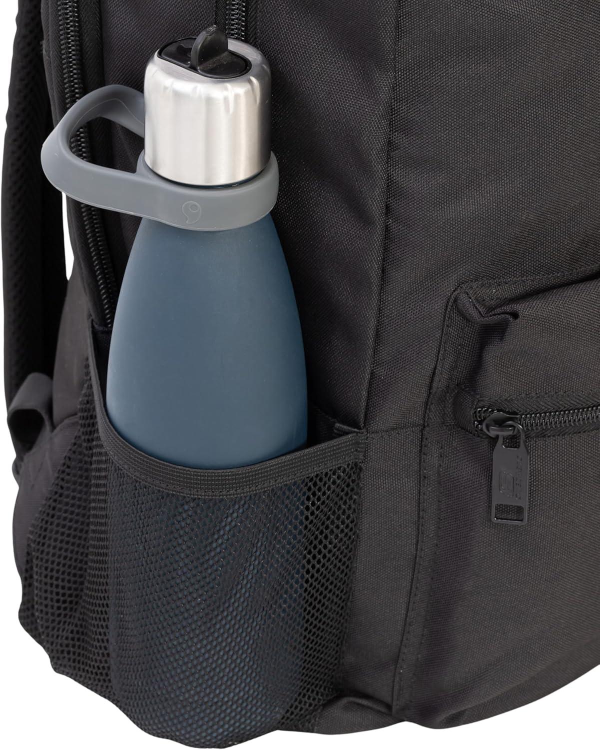 imageSkechers 365 Essential Travel Backpack for Women ampamp Men College Backpack Laptop Bag Multipurpose Back Pack ampamp Book Bag Black ampamp WhiteBlack White