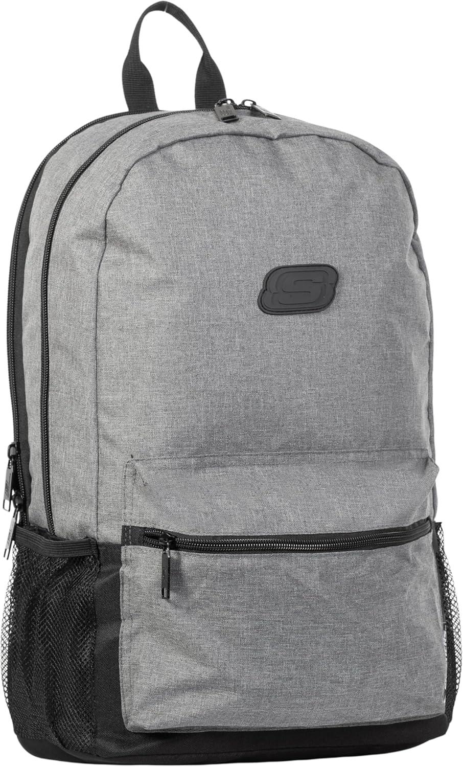 imageSkechers 365 Essential Travel Backpack for Women ampamp Men College Backpack Laptop Bag Multipurpose Back Pack ampamp Book Bag Black ampamp WhiteGrey