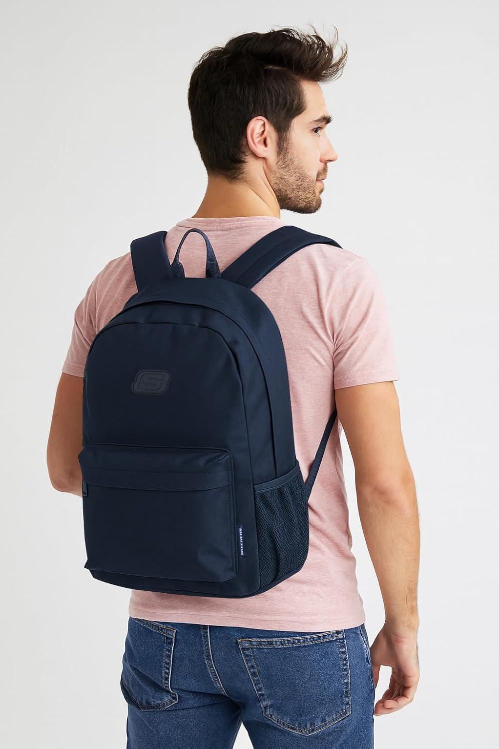 imageSkechers 365 Utility Backpack Set College Backpack Insulated Lunch Box ampamp Pencil Case Laptop Bag Multipurpose Back Pack Olive CheckerNavy