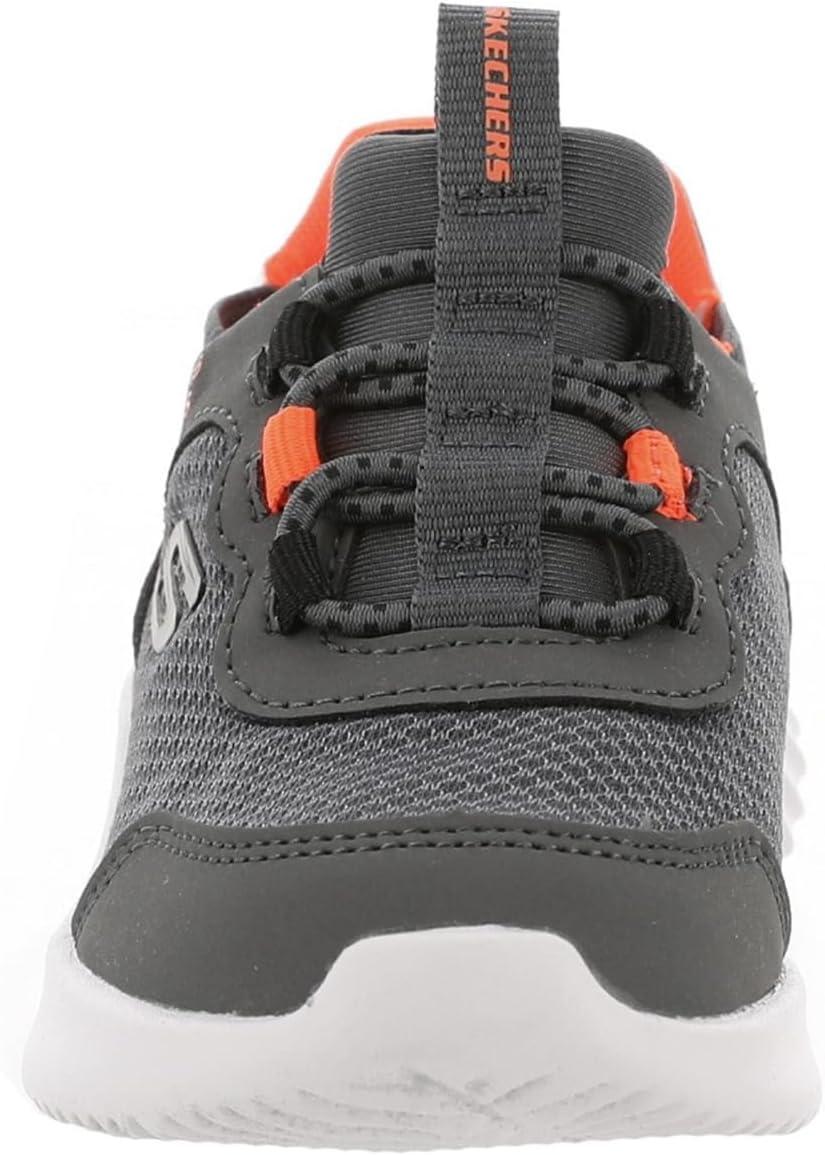imageSkechers Boys Bounder BriskBurstCharcoalOrange