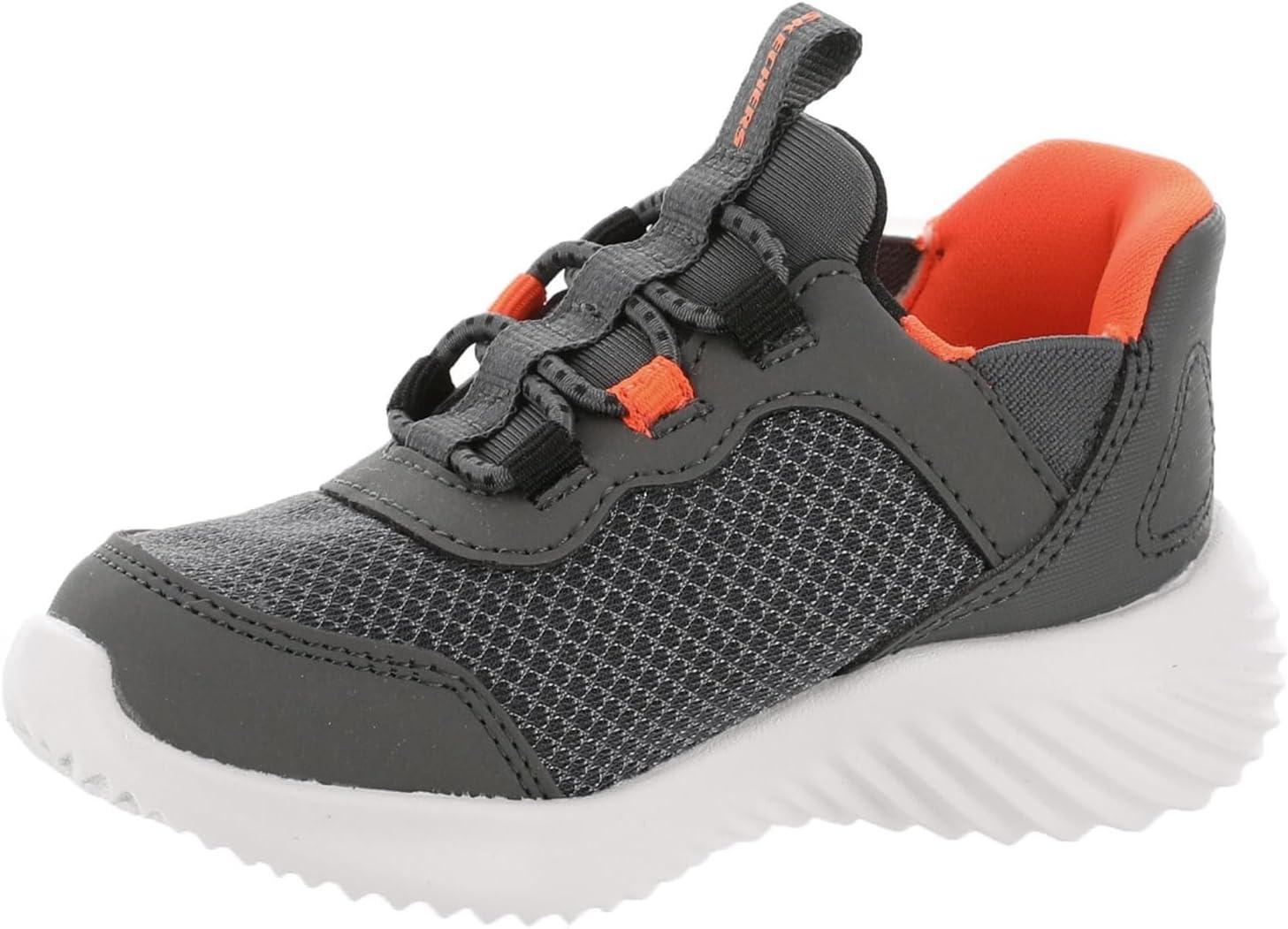 imageSkechers Boys Bounder BriskBurstCharcoalOrange