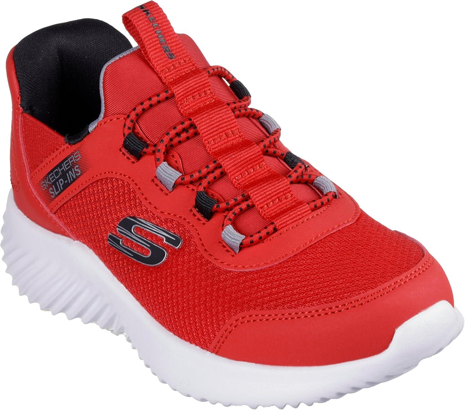 imageSkechers Boys Bounder BriskBurstRedBlack