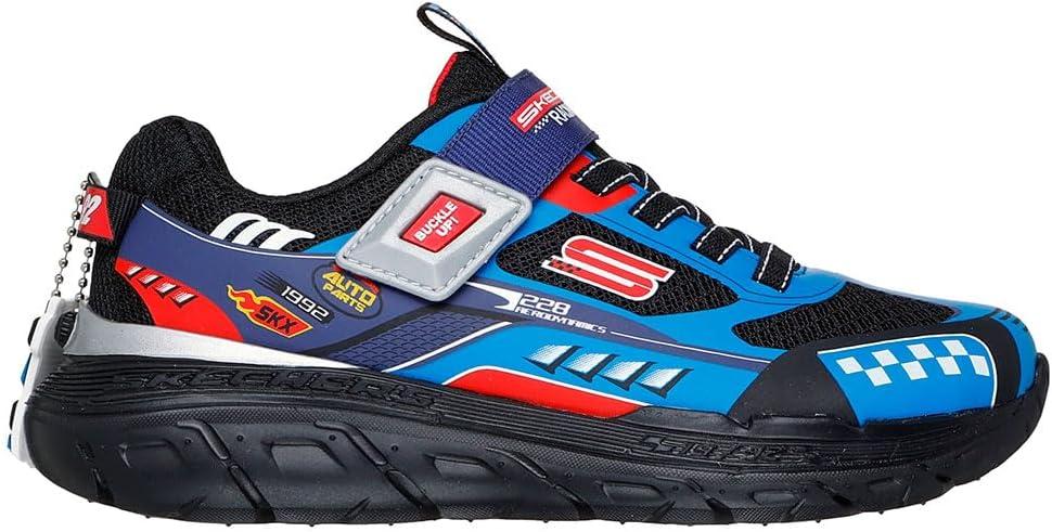 imageSkechers Boys CreatureLightsBlueRed