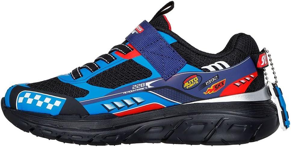 imageSkechers Boys CreatureLightsBlueRed