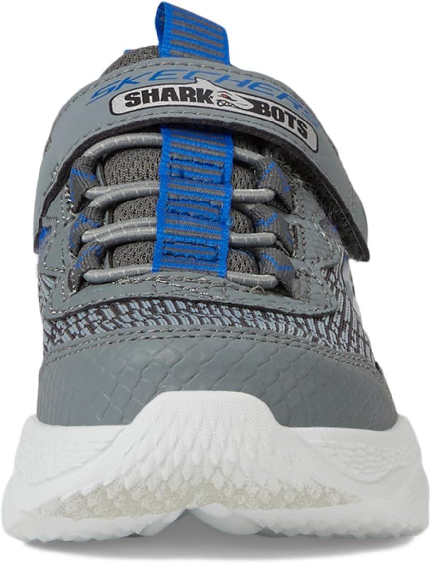 imageSkechers Boys CreatureLightsCharcoalBlue