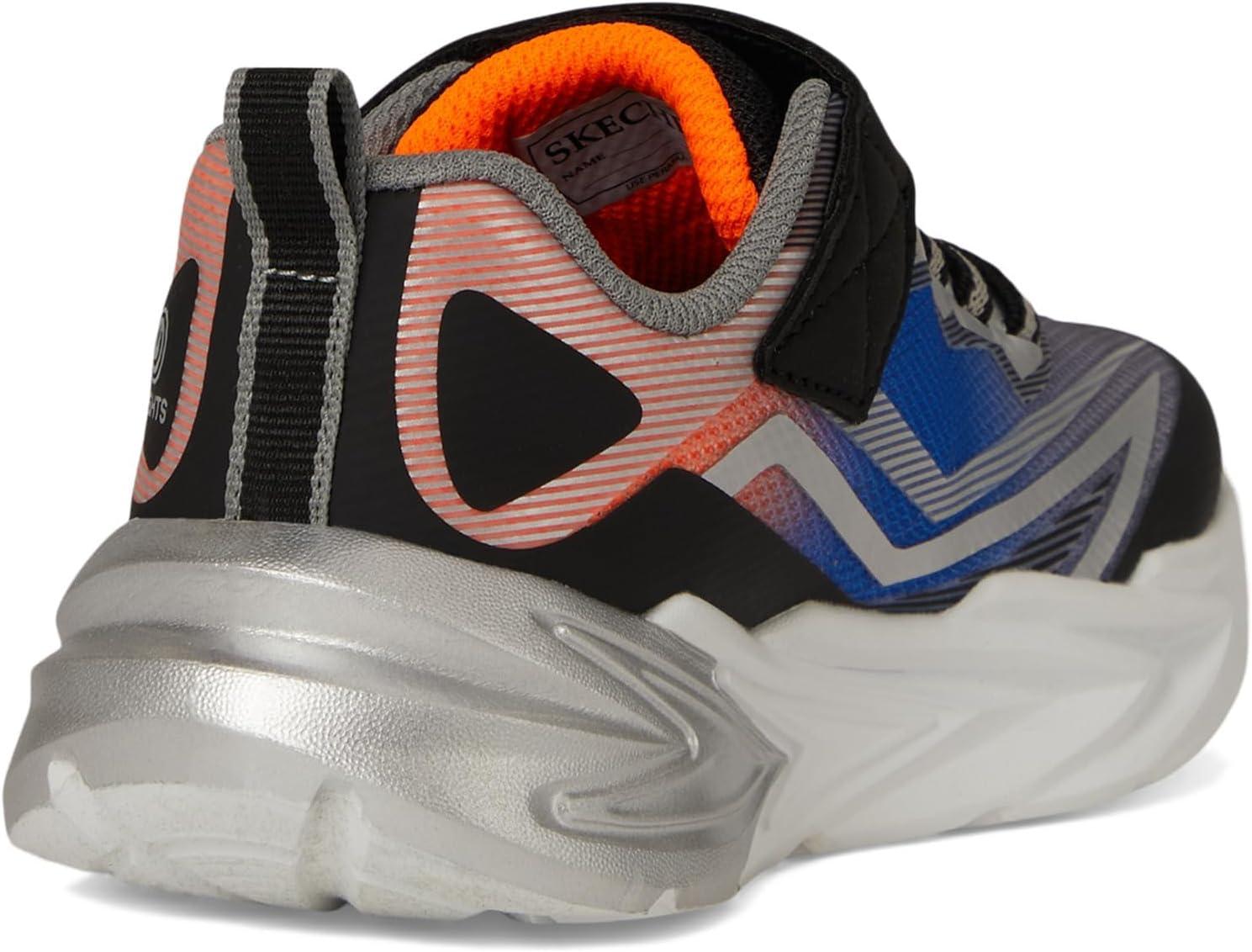 imageSkechers Boys FlexGlow UltraBlackSilver