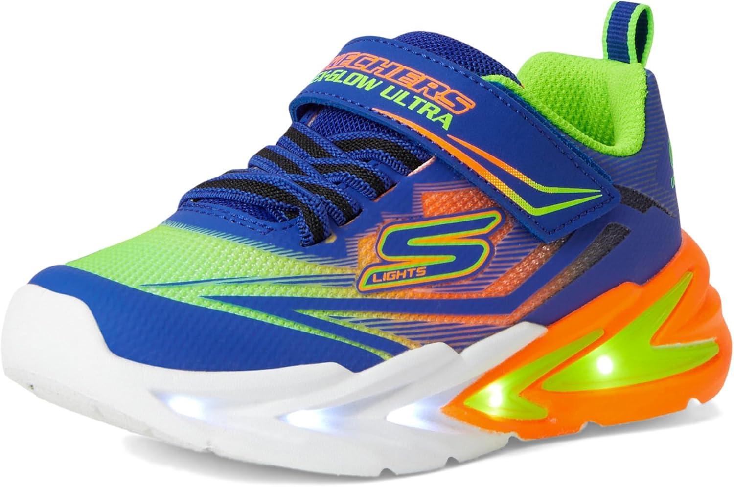 imageSkechers Boys FlexGlow UltraBlueMulti