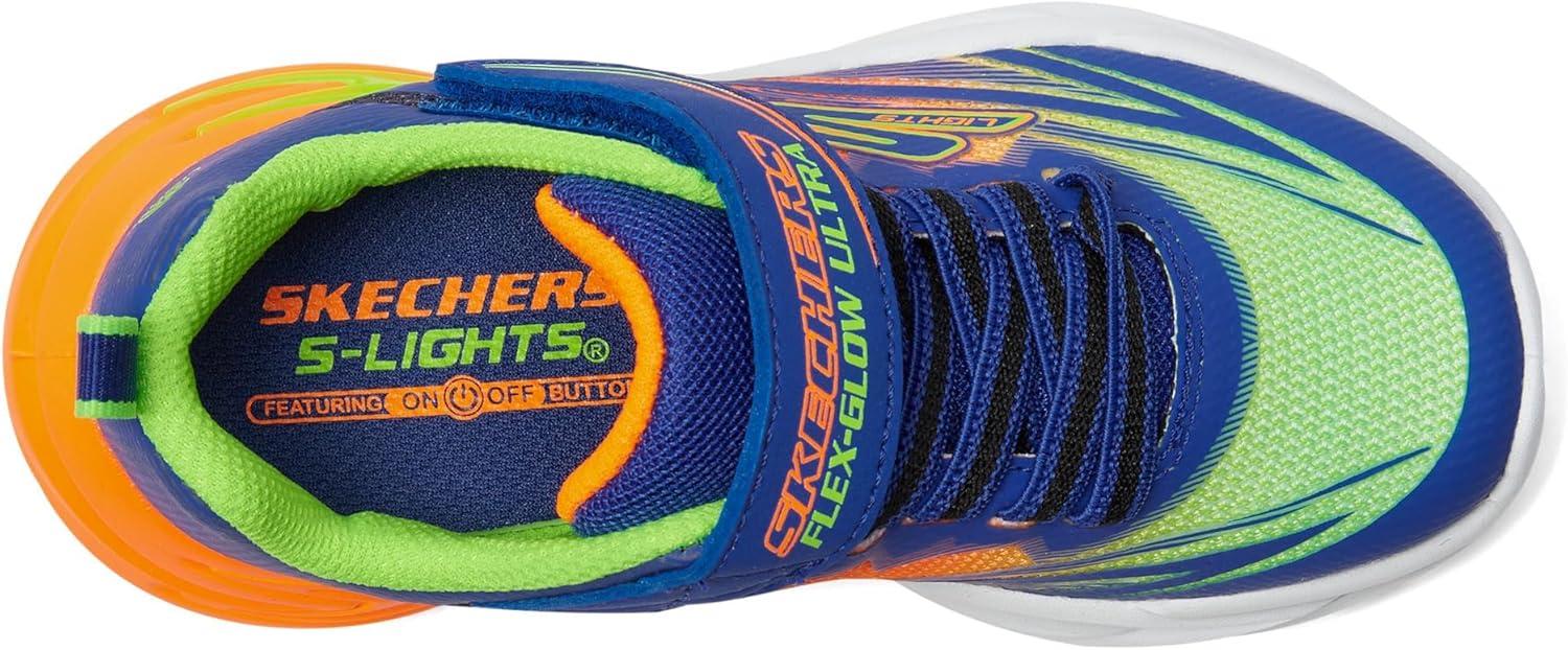 imageSkechers Boys FlexGlow UltraBlueMulti