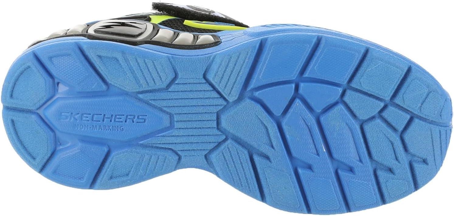 imageSkechers Boys Light Storm 3BlackBlueLime