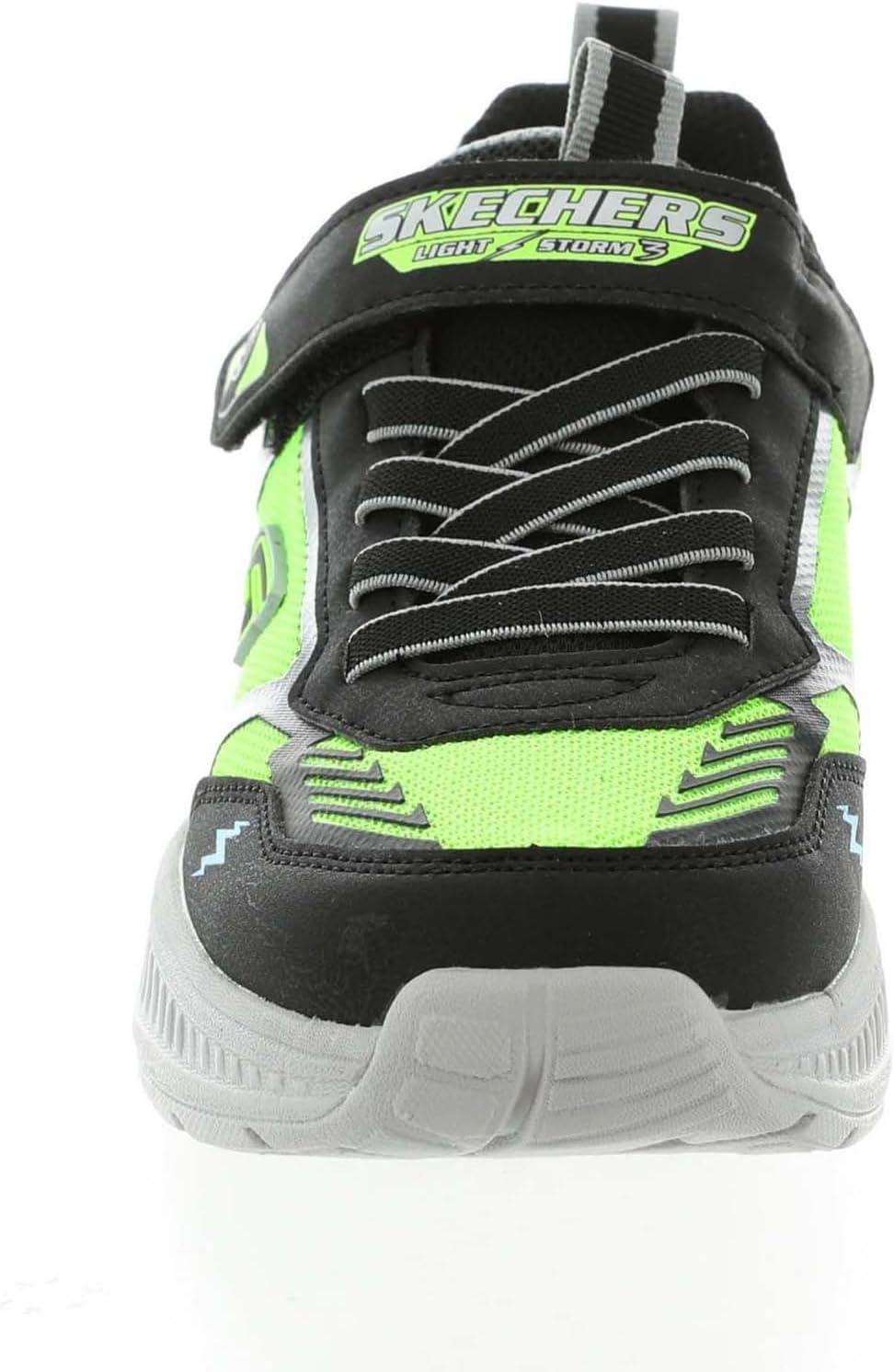 imageSkechers Boys Light Storm 3BlackLime