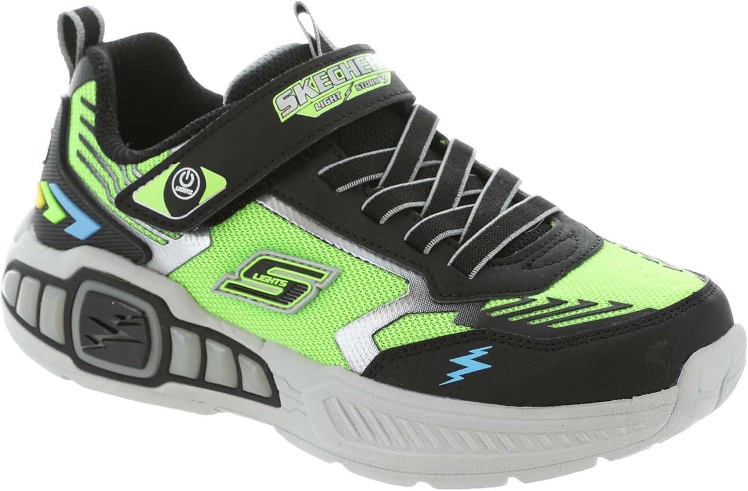 imageSkechers Boys Light Storm 3BlackLime