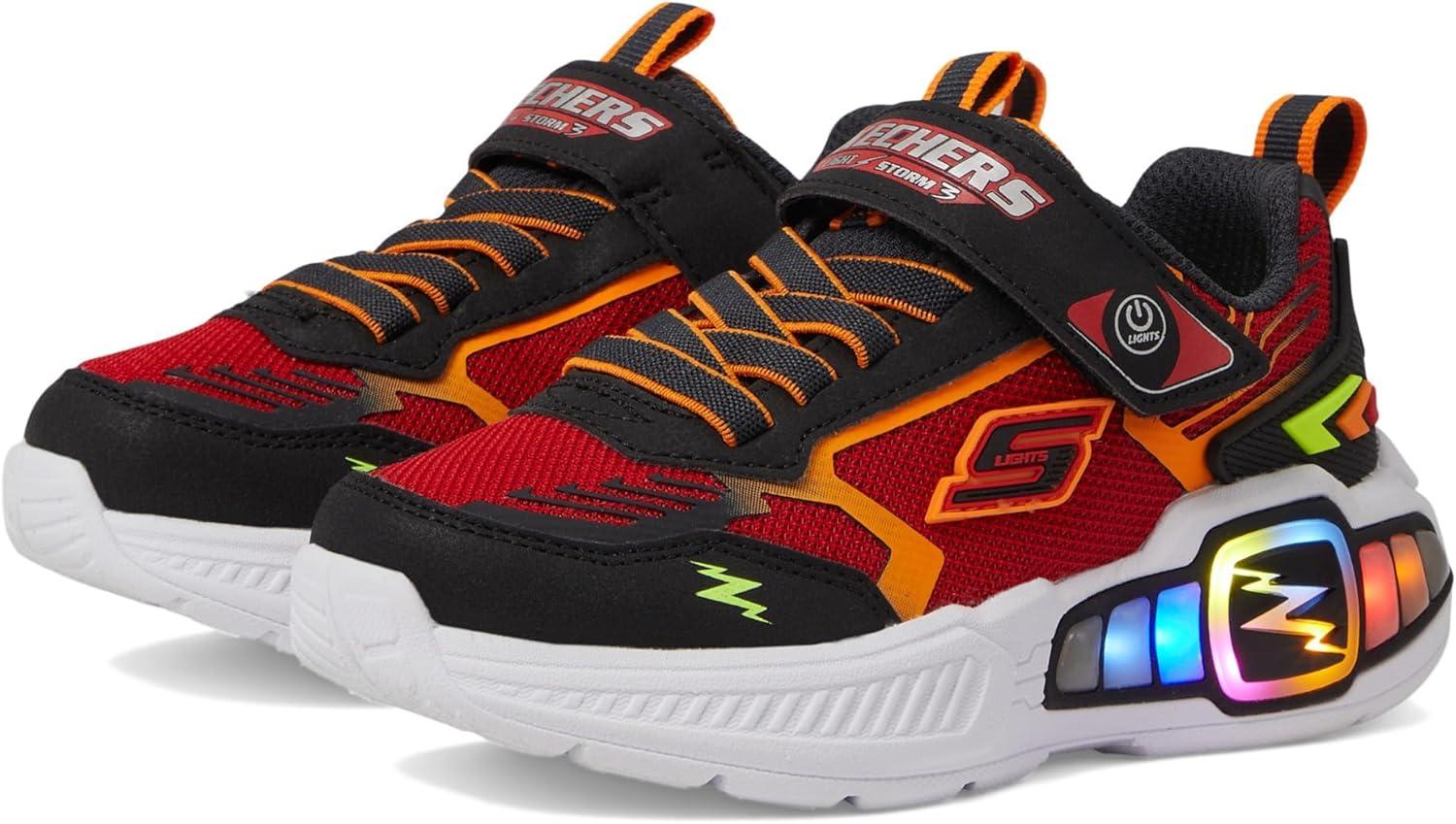 imageSkechers Boys Light Storm 3BlackRed