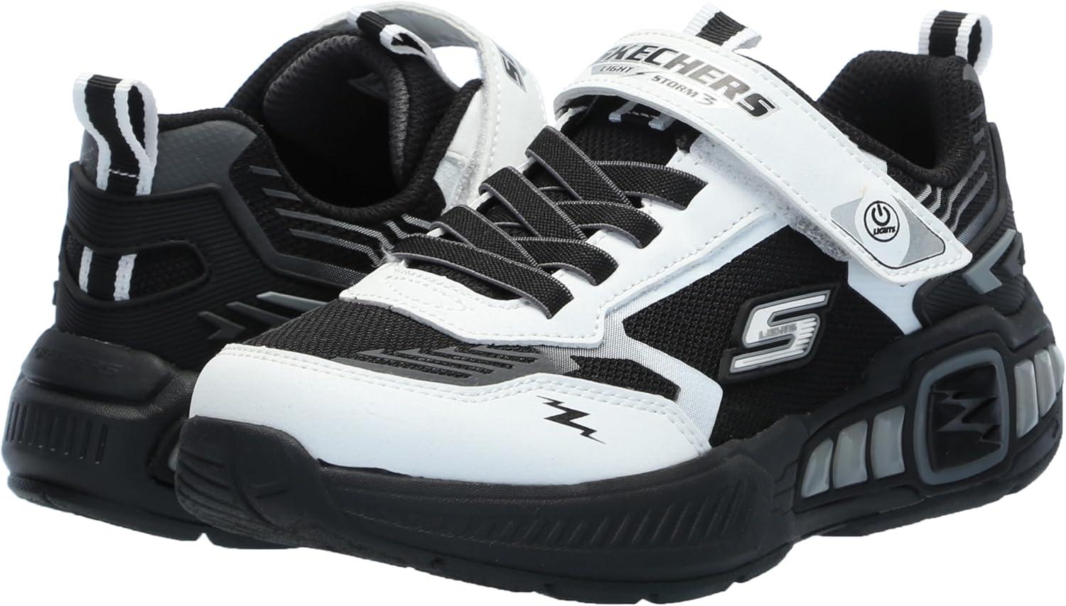 imageSkechers Boys Light Storm 3WhiteBlack