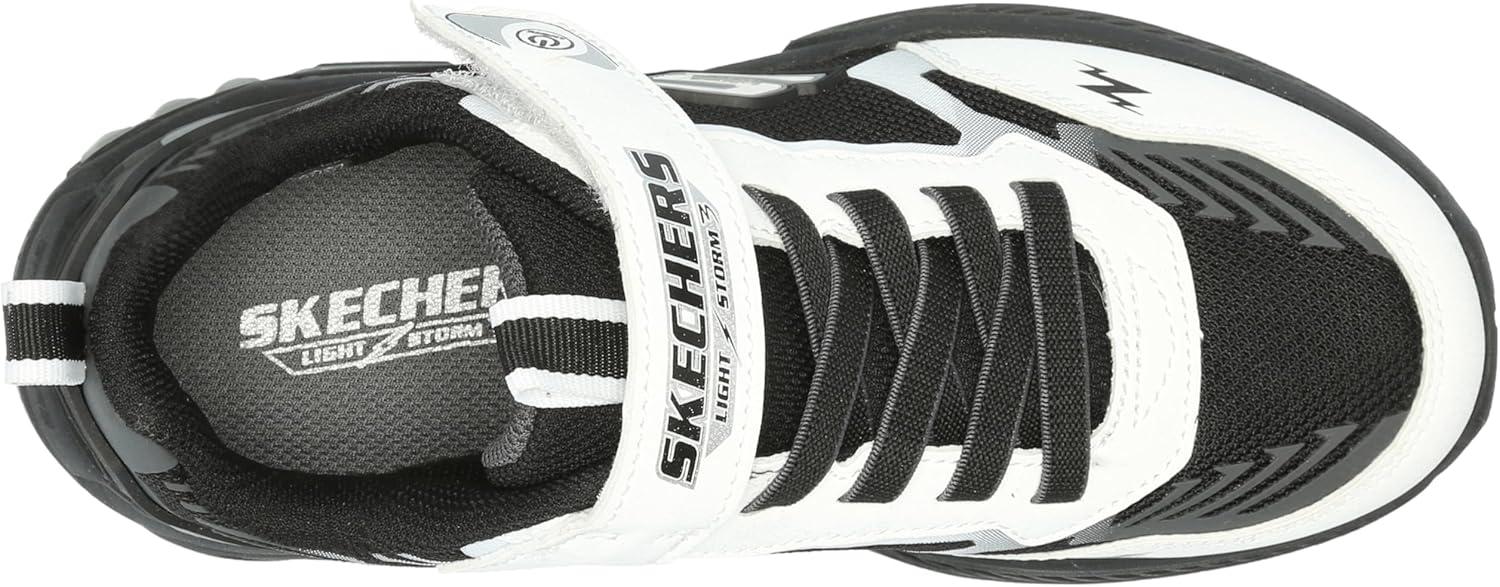 imageSkechers Boys Light Storm 3WhiteBlack