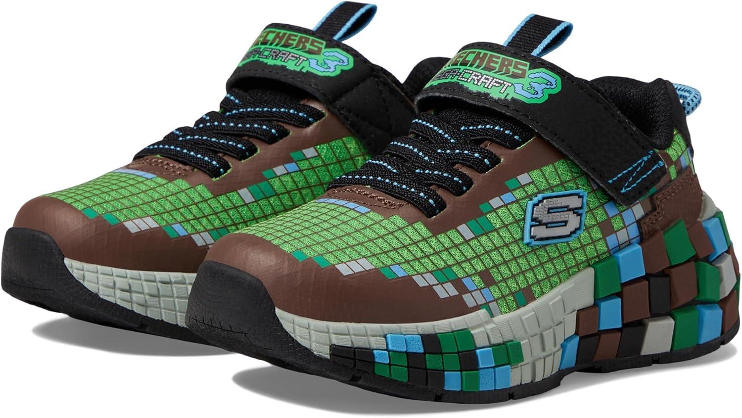 imageSkechers Boys MegaCraft 30 SneakerSneakerBrownMulti