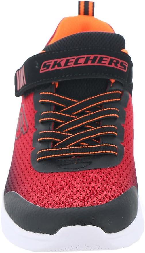 imageSkechers Boys Microspec ZorvaRedBlack