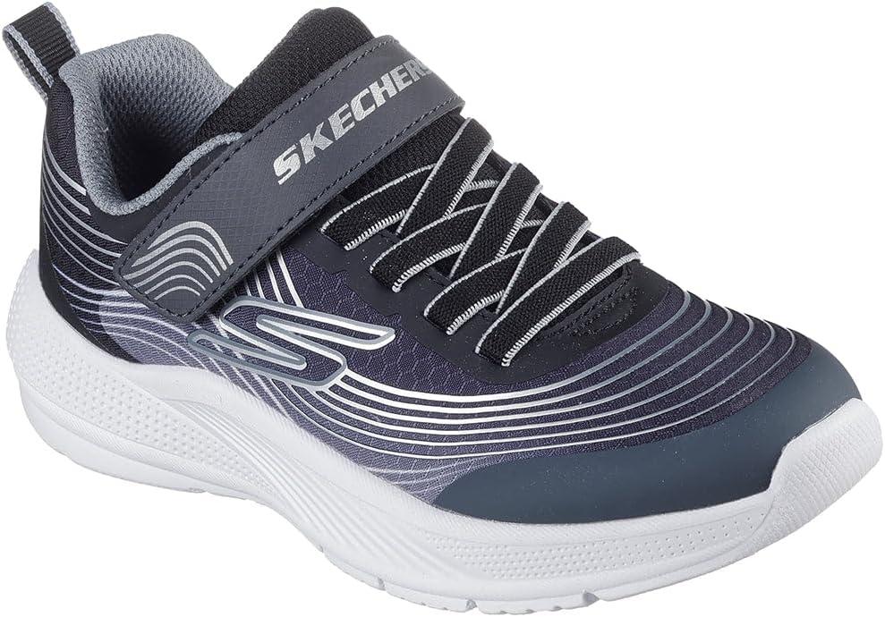 imageSkechers Boys Microspec AdvanceBlackWhite