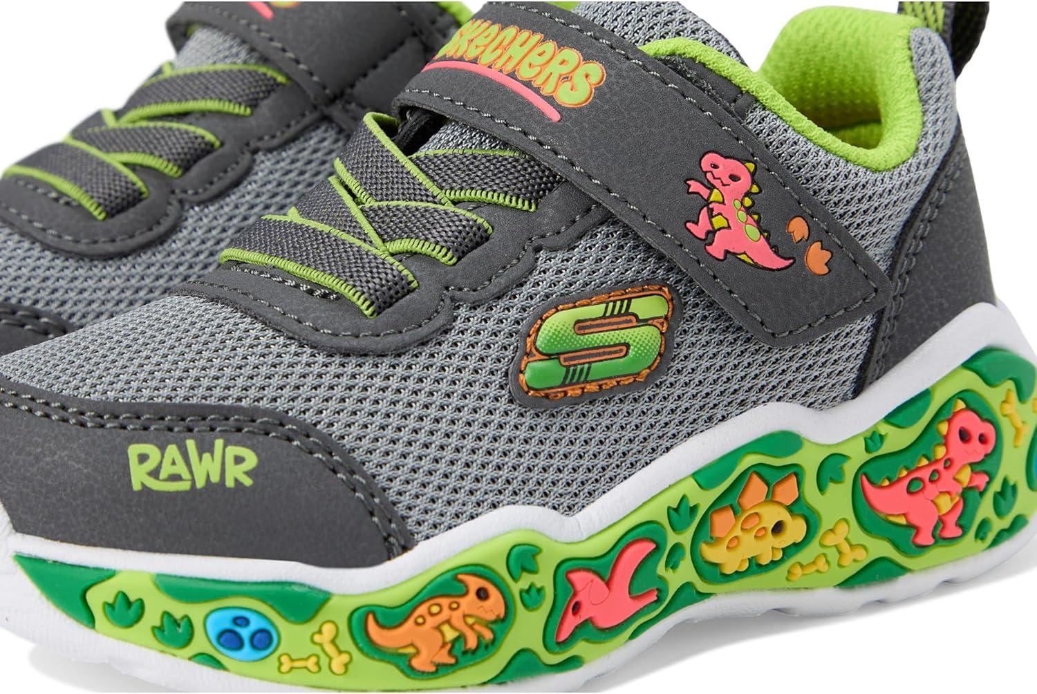 imageSkechers Boys Play SceneCharcoalLime