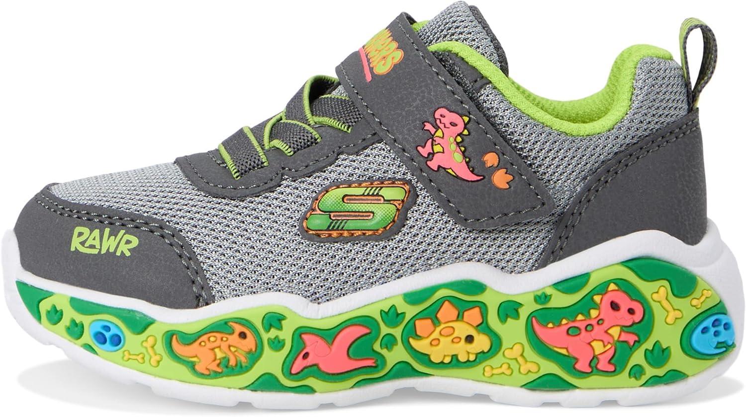 imageSkechers Boys Play SceneCharcoalLime