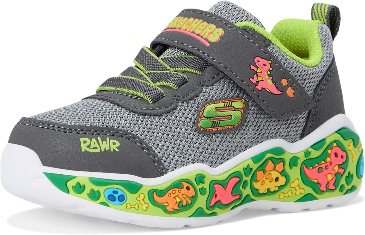 imageSkechers Boys Play SceneCharcoalLime