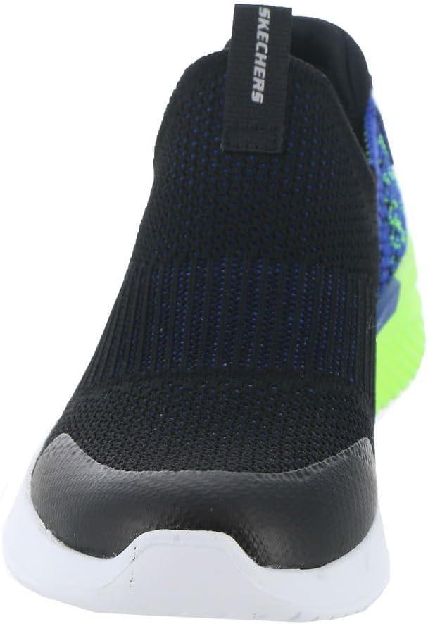imageSkechers Boys Slip Ins Ultra Flex 30BlackBlueLime