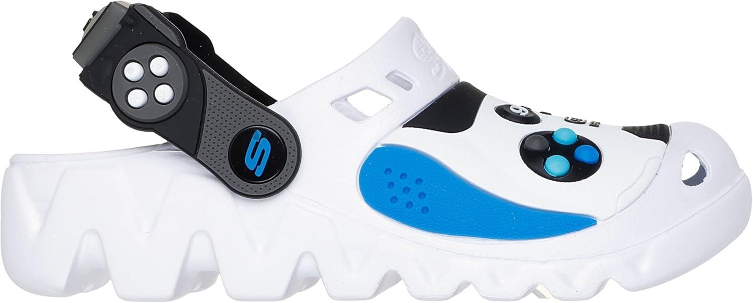 imageSkechers Boys ZaggleHydropointzWhiteBlackBlue