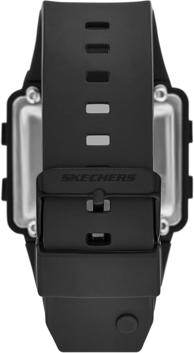 imageSkechers Casual Digital Watch for MenLarson Black