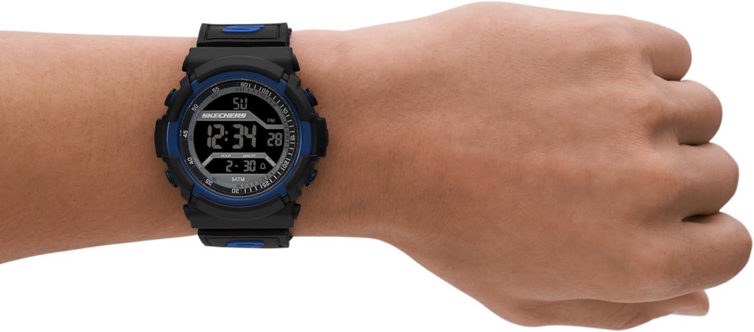 imageSkechers Digital Sports Watch for MenFlournoy Black