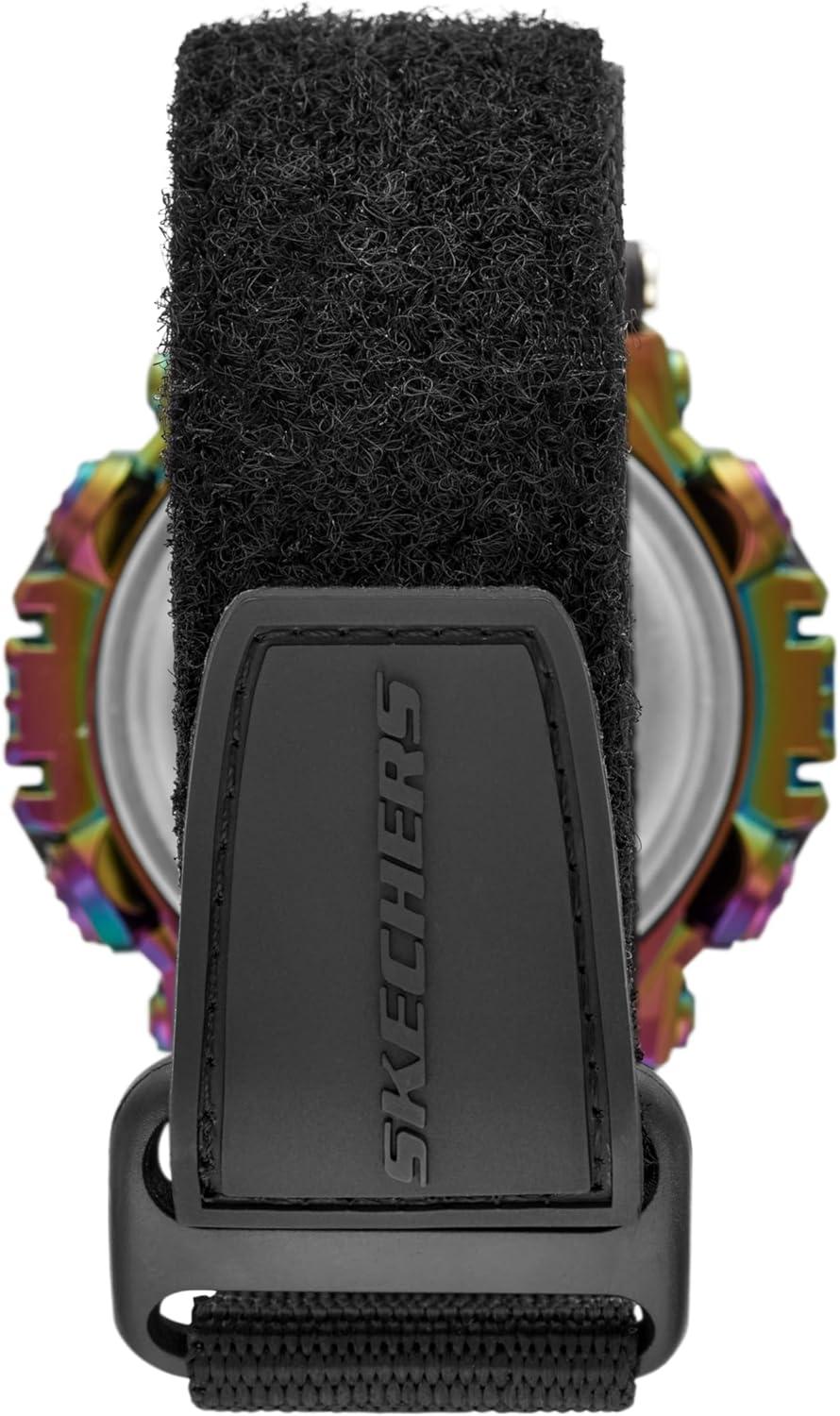 imageSkechers Digital Sports Watch for MenKeats BlackMulti