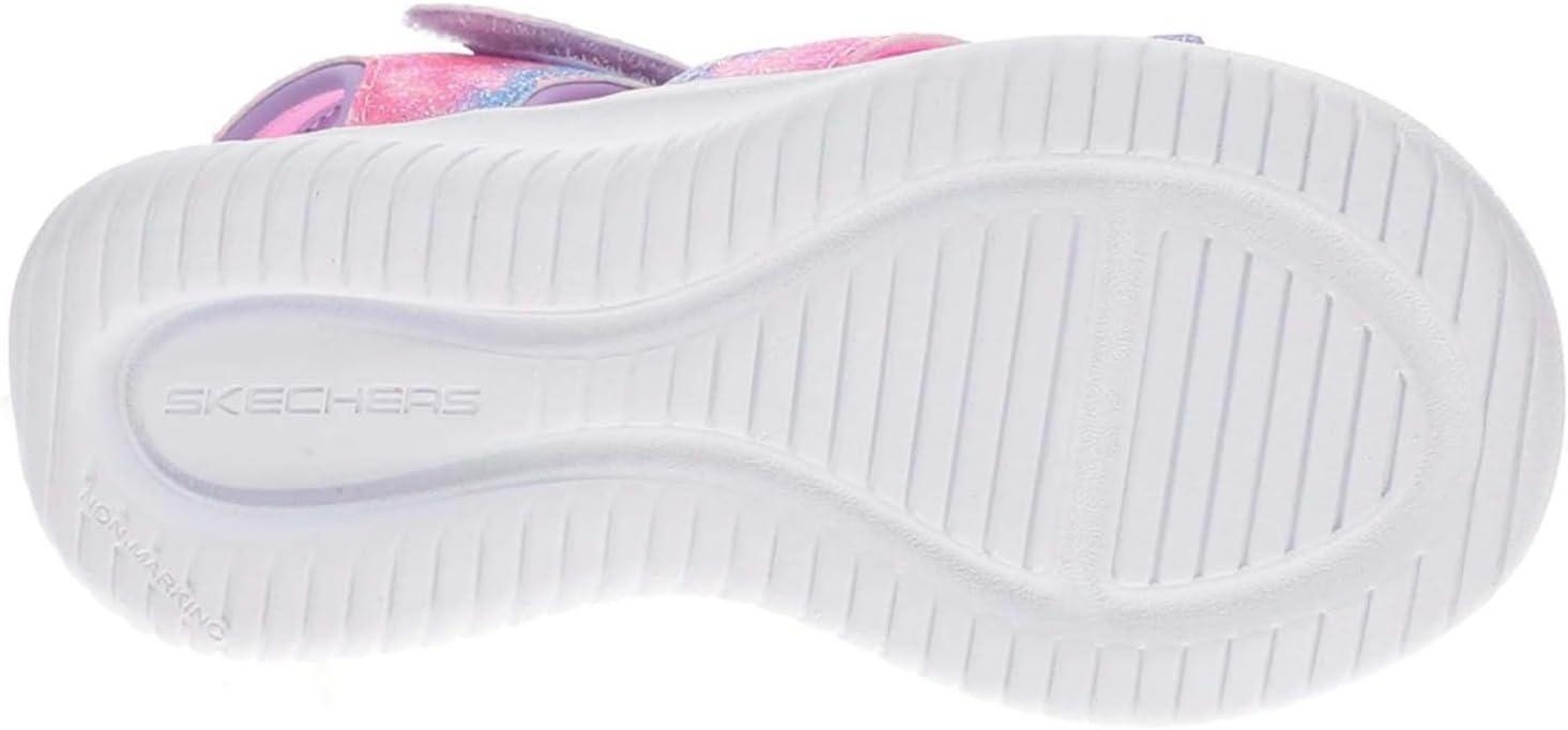 imageSkechers Girl Jumpsters Sandal Butterfly Brites PlateLavenderMulti